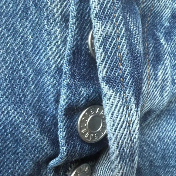 Agolde Classic Blue Jean Shorts